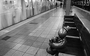 Subway Token Figures : Art : Subway : New York : Tom Otterness : Personal Photo Projects : Photos : Richard Moore : Photographer